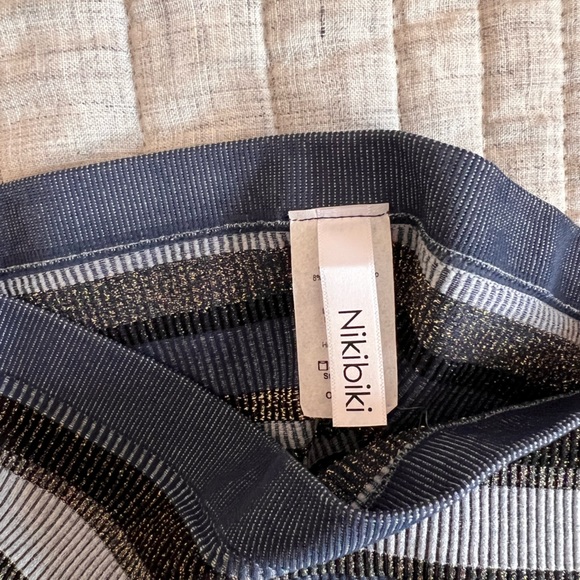 NikiBiki Blue Striped Tube Top – One Size - Picture 7 of 7